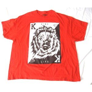 Popular Poison Tiger King Life TShirt Streetwear Retro Relaxed Fit Sz 3XL(MT937)